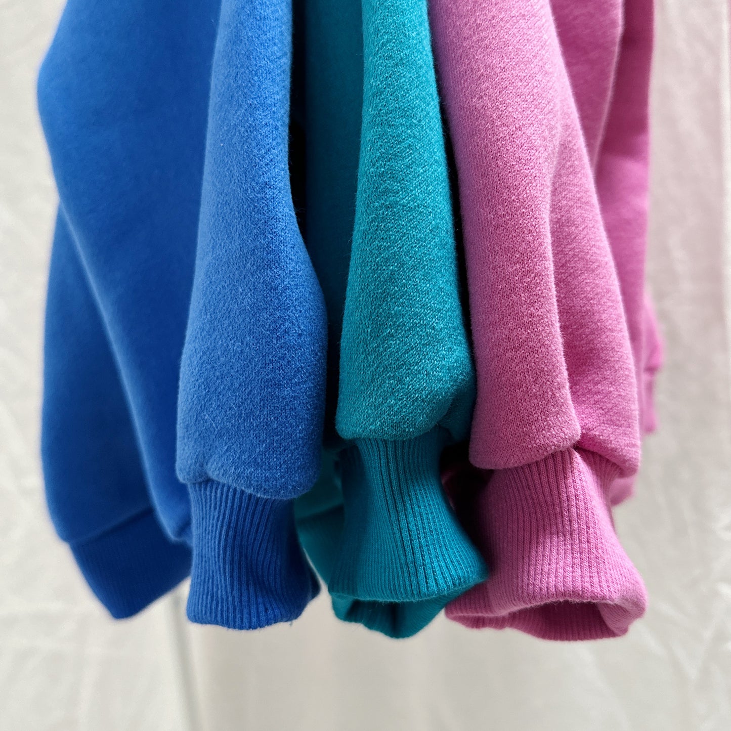 Plush Crewneck Sweatshirt - Nostalgic Pink